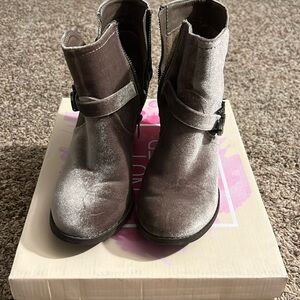 Bootie Jibu Velvet Nude 7.5